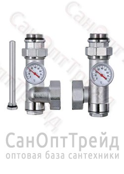 Комплект для монтажа коллекторной группы 1" НР 317-4 TiM 20124601