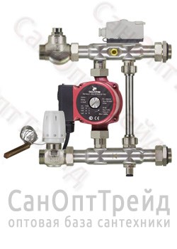 Насосно-смесительный узел 1038.130 для систем отопления 1" (без насоса) TiM 20124584