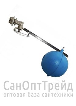 Клапан поплавковый для емкости 1" НР L=150 TiM 20125137