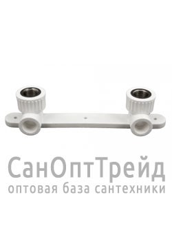 Монтажная планка с водорозетками 20х1/2" ВР PPR 20123330