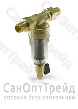 Фильтр тонкой очистки 1/2" НР/НР стекло TiM 10044772