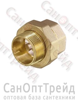 Американка 1-1/2" НР/ВР латунь ТiМ 20124015