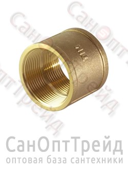 Муфта 1-1/4" ВР/ВР латунь ТiМ 20124117