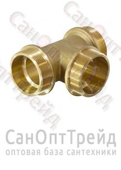 Тройник 2"х2"х2" НР/НР/НР латунь ТiМ 20124271