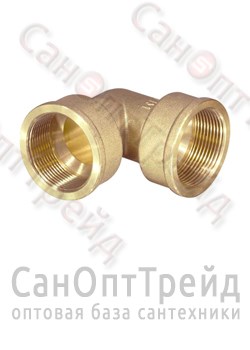 Уголок 1/2"х1/2" ВР/ВР латунь ТiМ 20124287