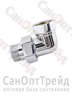 Американка угловая 1/2" НР/ВР хром ТiМ 20123828