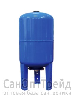 Гидроаккумулятор вертикальный 50 литров на опорах 1" НР TiM 20126080