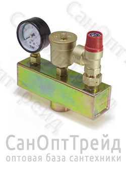 Группа безопасности котла 1" квадрат 3 бар 1022-3 TiM 20125081