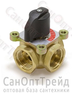 Трехходовой смесительный клапан (ручной) 1-1/2" 3806 TiM 20125067
