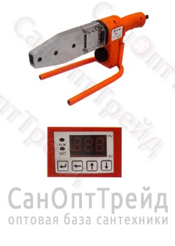 Сварочный аппарат wm-32 с дисплеем для полипропиленовых труб 20-63 мм 1200W TiM 20123909