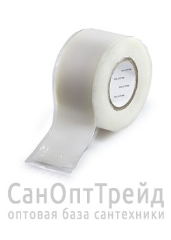 Самоклеящаяся силиконовая РЕМОНТНАЯ лена 25мм х 0,5мм х 3м (цвет белый) 06-2505W TiM 20126070