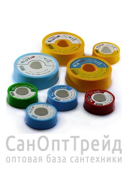 Фум-лента PTFE 12мм х 0,075мм х 10м 0,3г/см? (среда вода) 1012-030 TiM 20126057