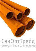 Труба НПВХ (SN4) для наружной канализации 200х4,9 по 1,2м 20126008