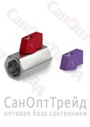 Кран шаровой латунь хром МИНИ полнопроходной 1/2