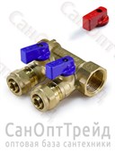 Коллектор с отсекающими кранами МП 1