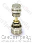 Регулировочный клапан для коллекторного блока на обратном контуре с ниппелем 1/2