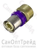 Муфта пресс с резьбой 20х1/2