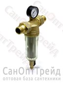 Фильтр тонкой очистки с манометром 3/4
