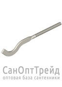 Кронштейн штыревой белый плоский 7*170 (уп. 2шт) TiM 20125118