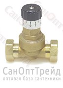 Клапан перепускной с накидными гайками 0833 для систем отопления и ГВС 3/4