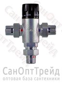 Клапан термостатический 8804 подмешивающий для систем отопления и ГВС 3/4