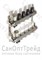 Коллекторная группа из нерж.стали без расходомеров и кранов 1", 4 x 3/4" КВS5004 TiM 20123988